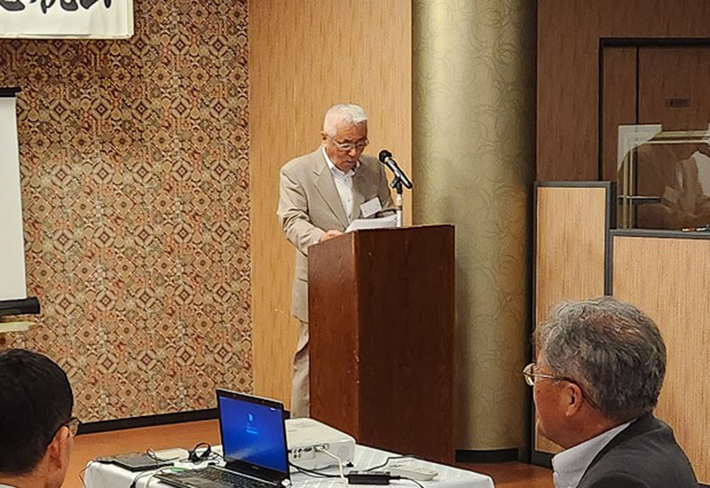令和7年度長谷関西会長の挨拶の画像